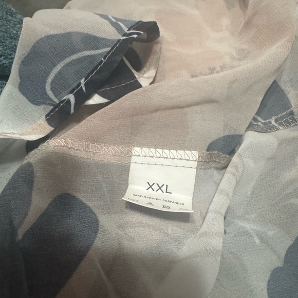 Floral Sheer Kimono Cardigan XXL - Picture 2 of 2